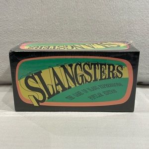 Vintage Slangsters the Game of Slang Expressions Popular Edition NEW!